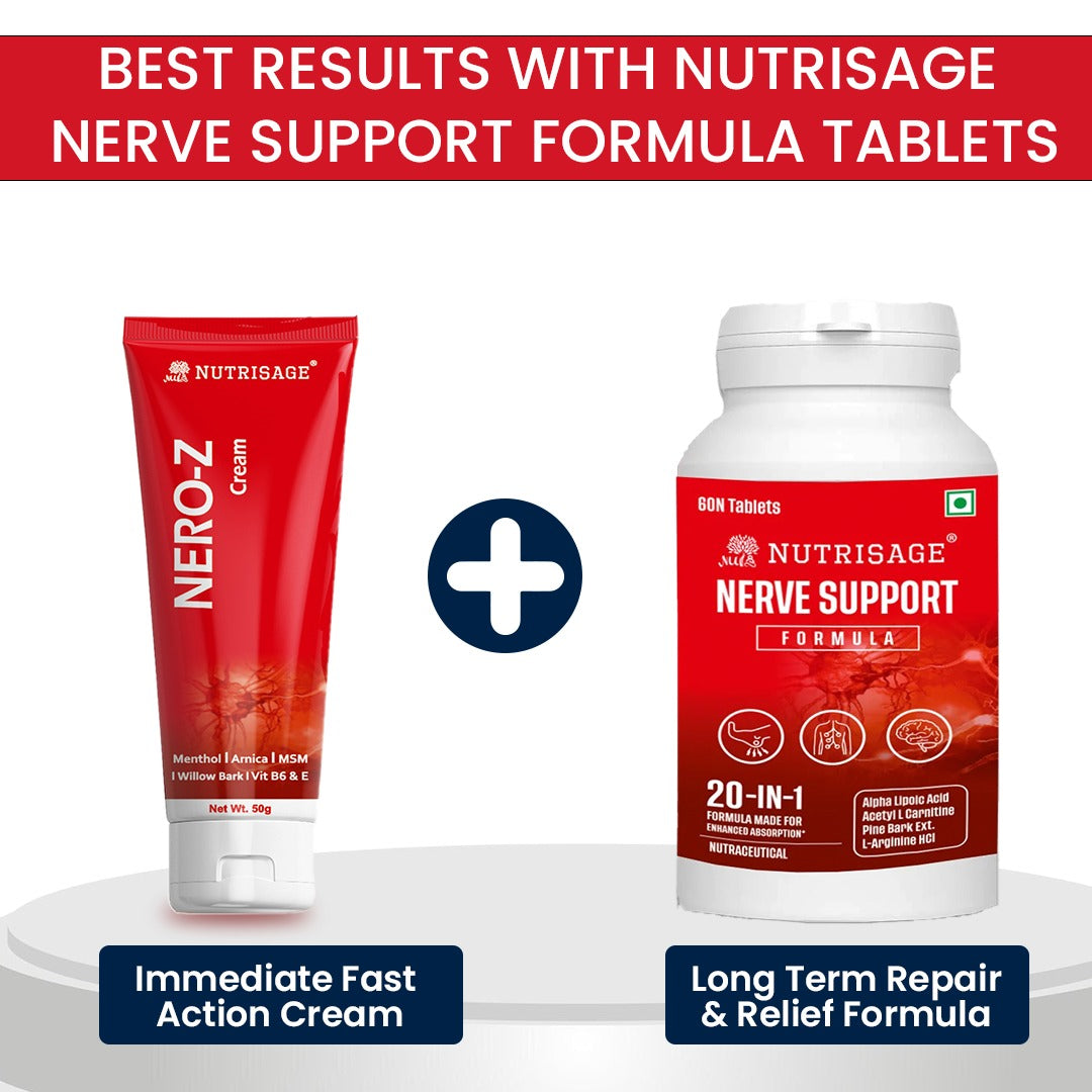 Nutrisage NERO-Z Neuropathy Nerve Relief Cream