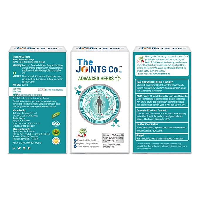 The Joints Co Advanced Herbs Plus