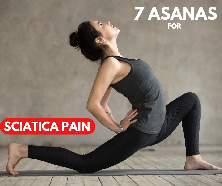 7 YOGA POSES FOR SCIATICA - UDAYA Yoga & Fitness