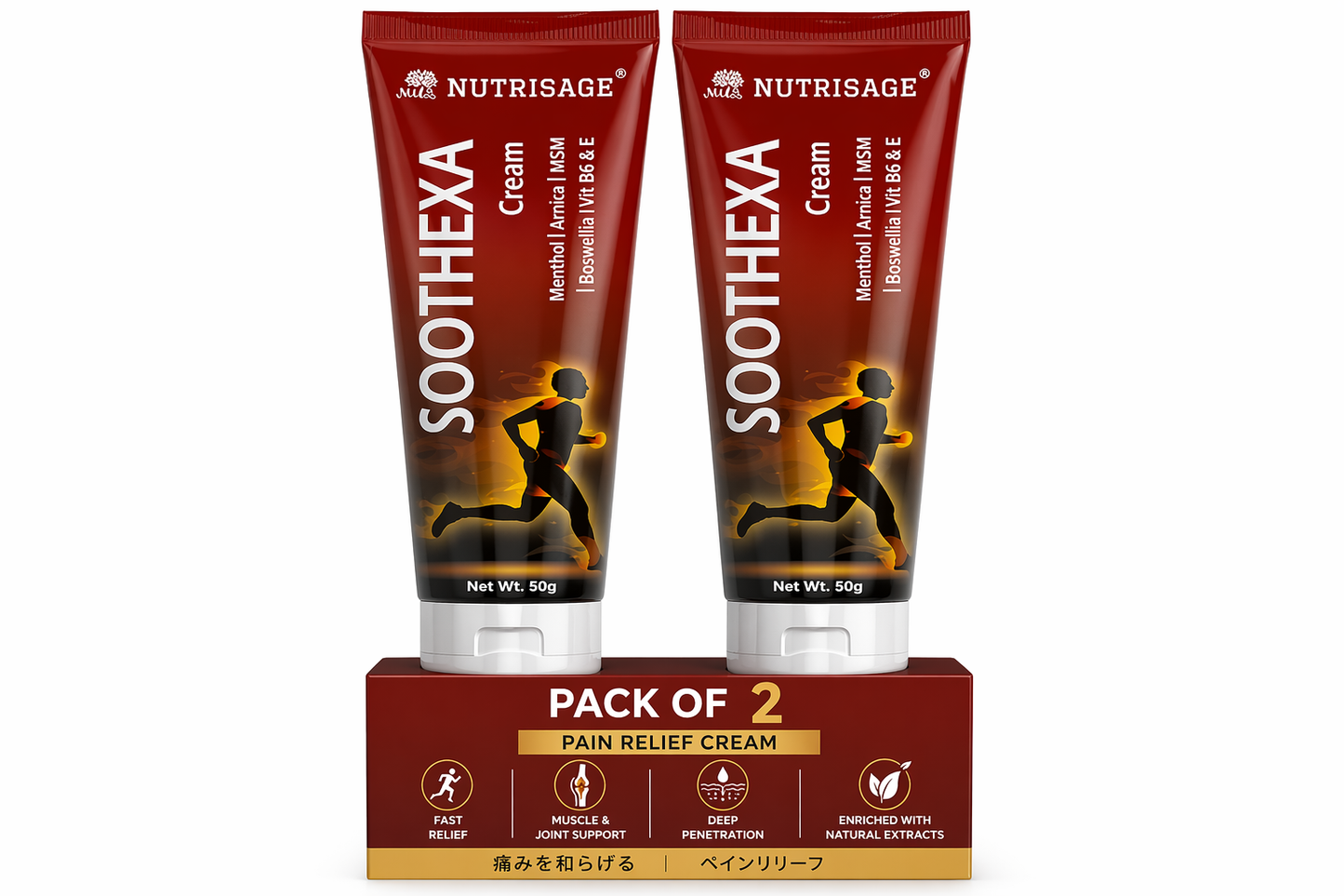 Nutrisage Soothexa Cream for Pain Relief