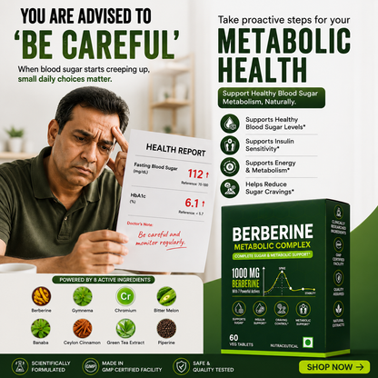 Nutrisage Berberine Metabolic Complex