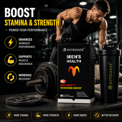 Nutrisage Men Health 2 in 1 Testobooster