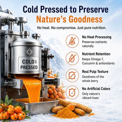Nutrisage Seabuckthorn & Turmeric Pulp Juice