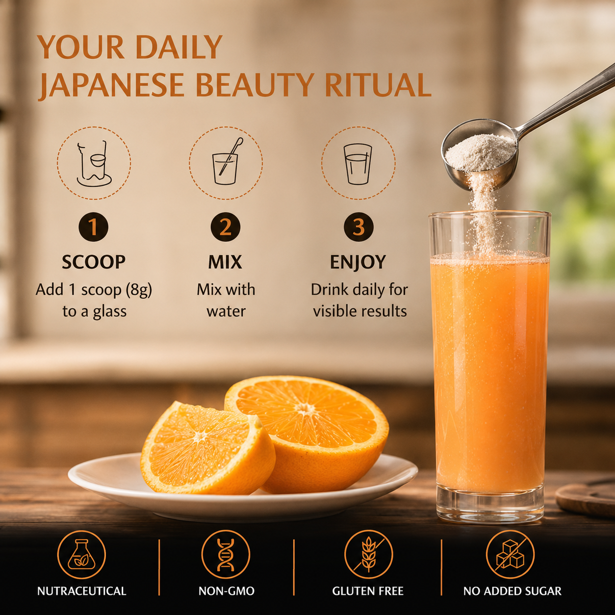 Nutrisage Japanese Marine Collagen Powder