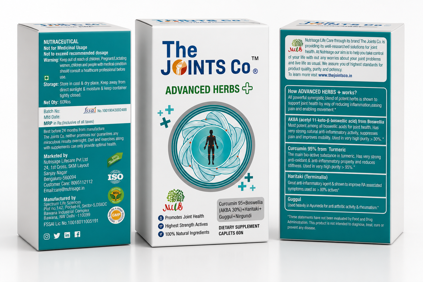 The Joints Co Advanced Herbs Plus