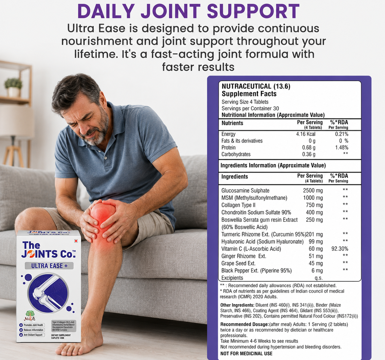 The Joints Co Ultra Ease Plus
