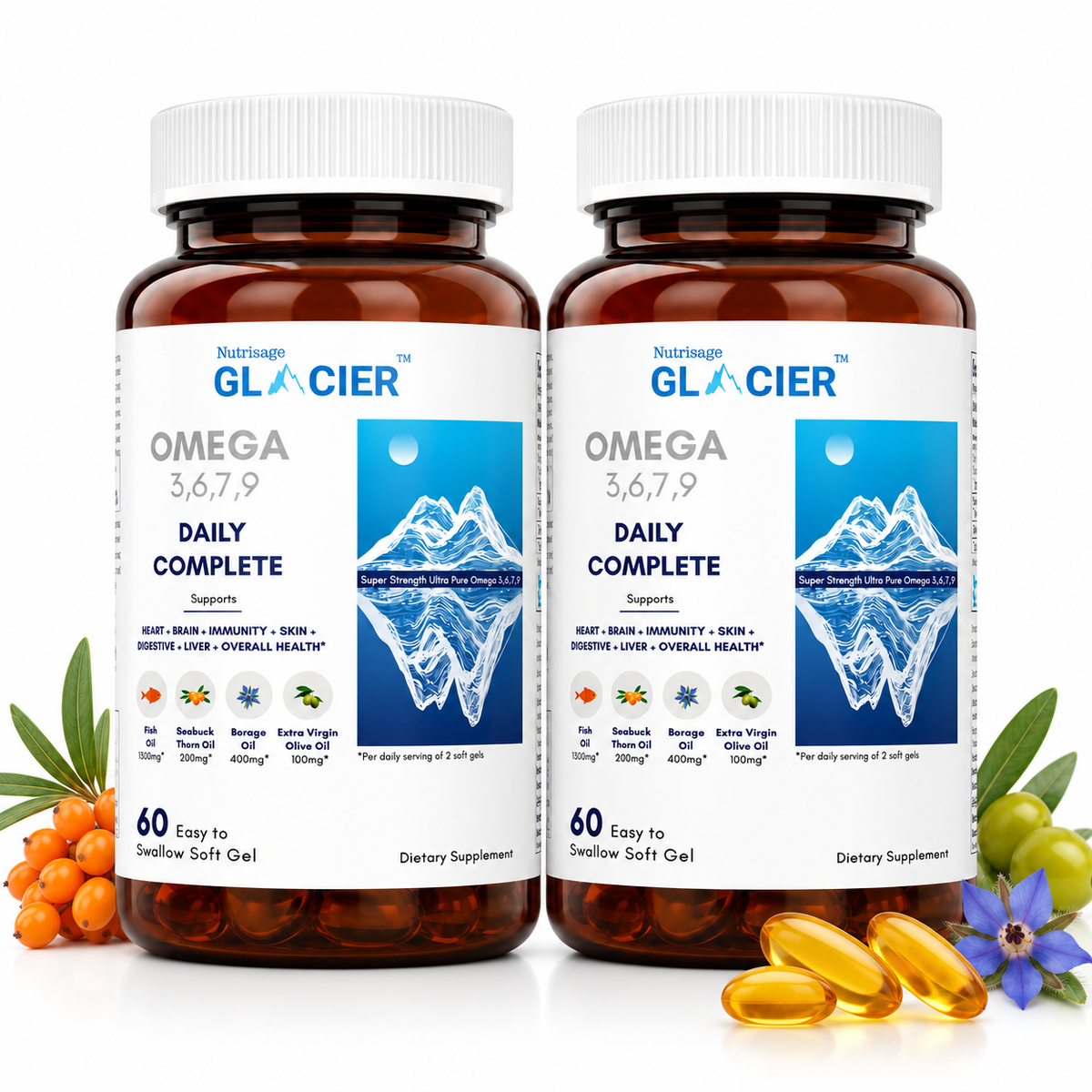 Nutrisage Daily Complete Omega 3,6,7,9
