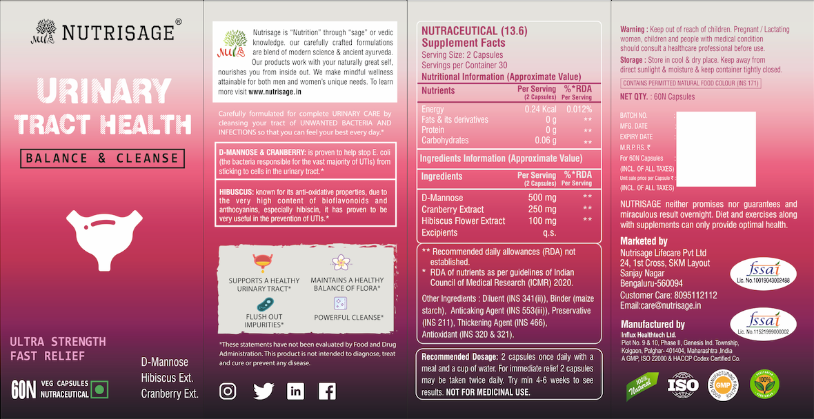 Nutrisage Urinary Tract Health