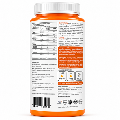 Nutrisage Seabuckthorn & Turmeric Pulp Juice