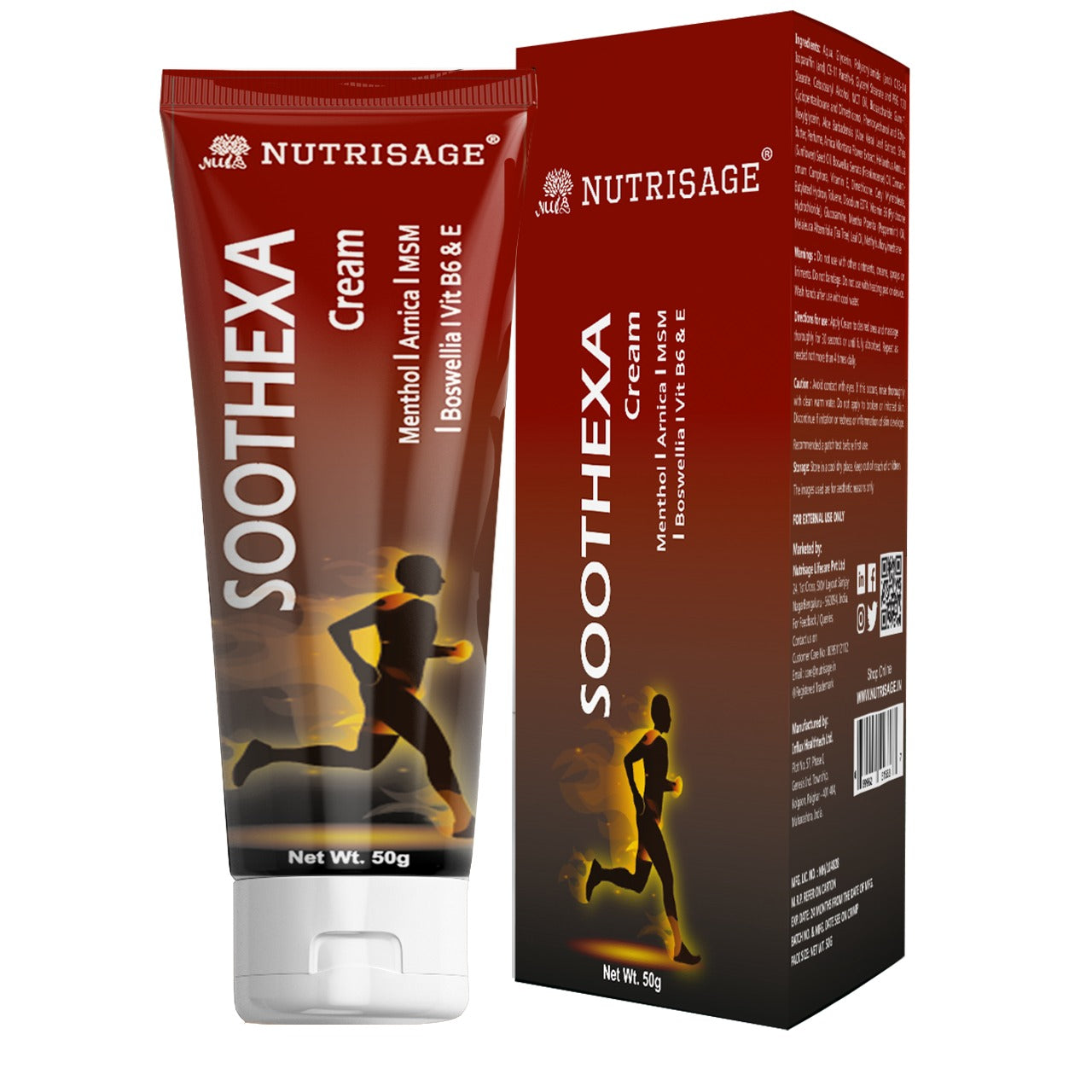 Nutrisage Soothexa Cream for Pain Relief