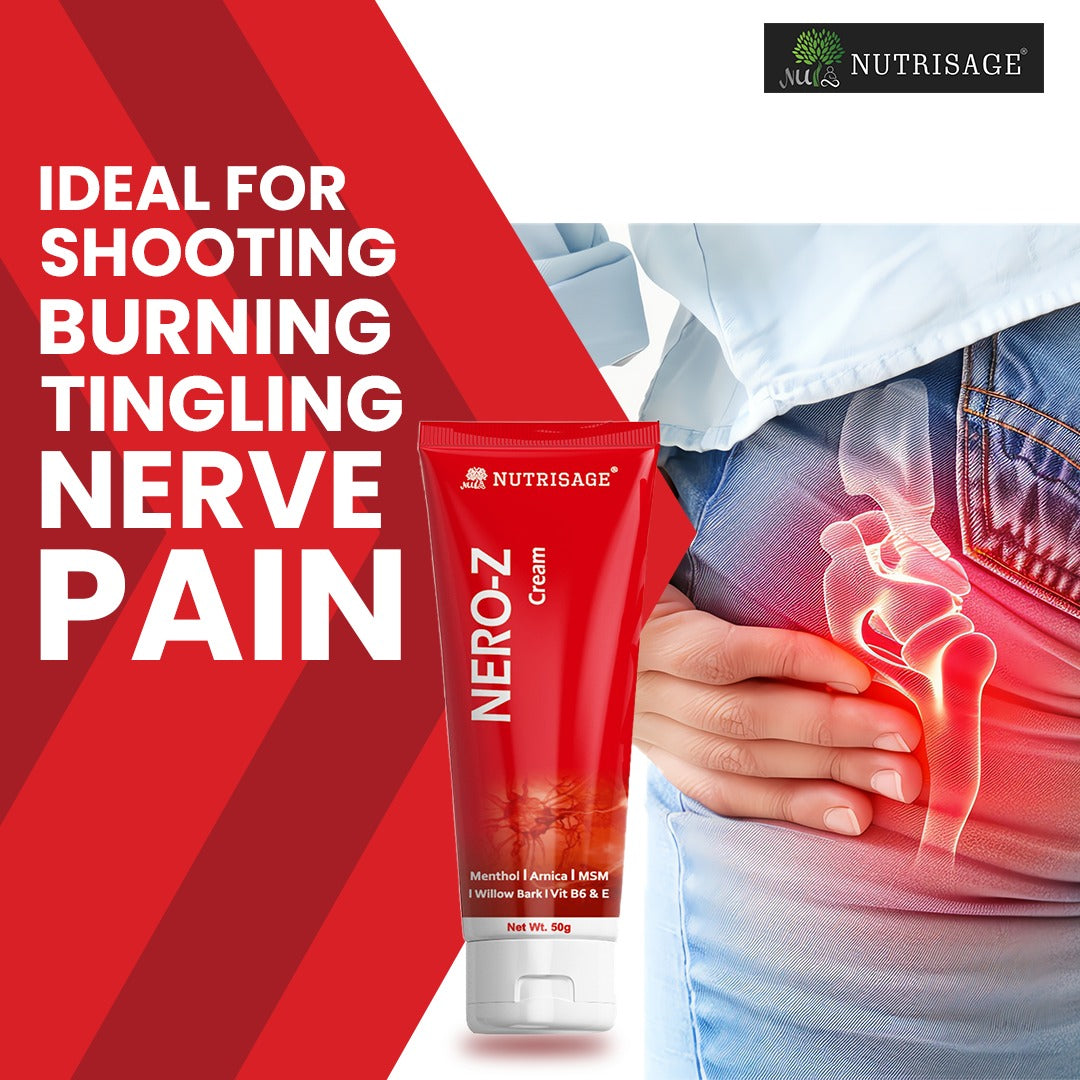 Nutrisage NERO-Z Neuropathy Nerve Relief Cream