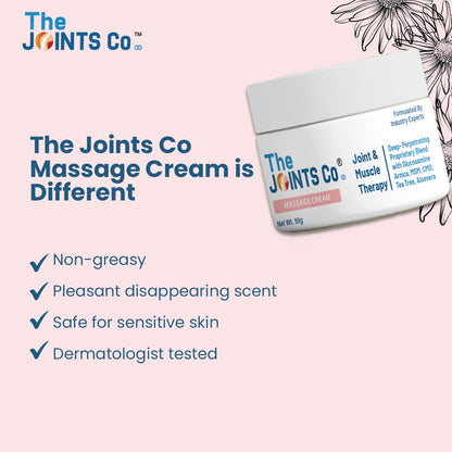 The Joints Co Daily Massage Cream