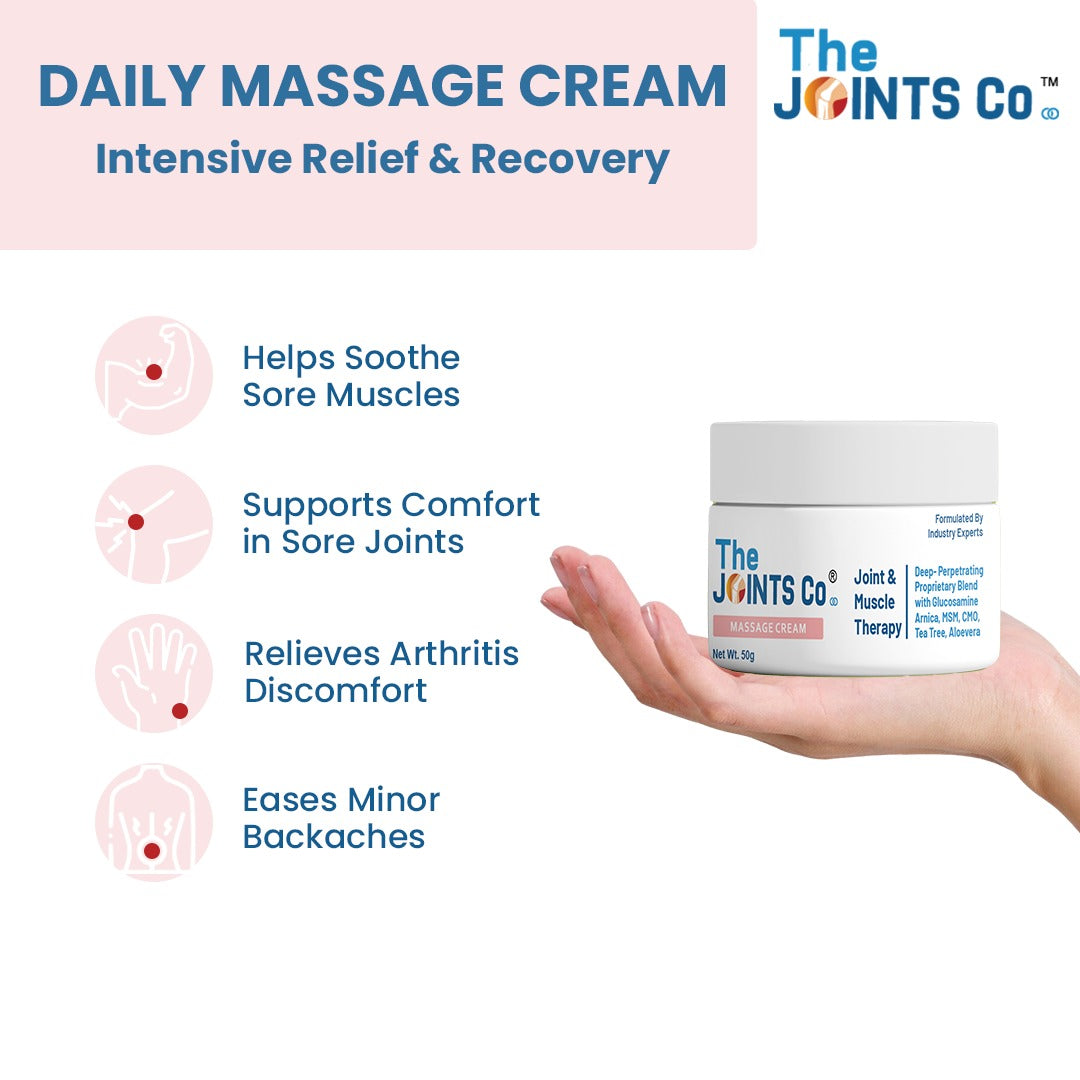 The Joints Co Daily Massage Cream
