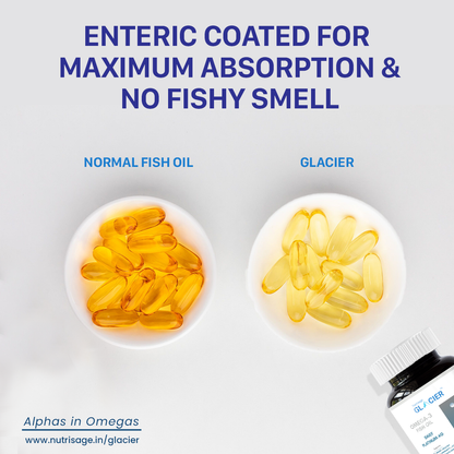 Best Omega 3 Fish Oil Glacier Daily Platinum 4G Supplements