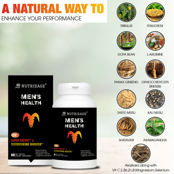 Nutrisage Men Health 2 in 1 Testobooster