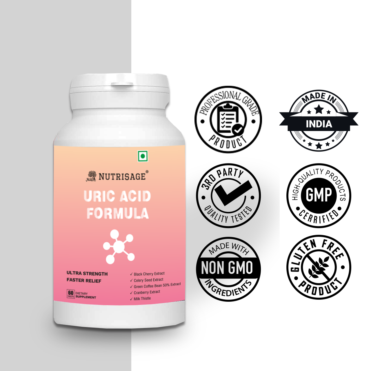 Nutrisage Uric Acid Formula